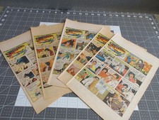 Lot of 5 Superman Clipped Comic Strips 1981