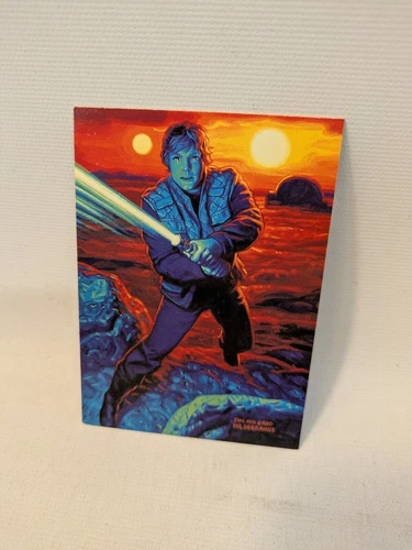 1996 STAR WARS SHADOWS OF THE EMPIRE TOPPS PROMO CARD SOTE3 HILDEBRANDT LUKE