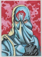 Custom 1/1 G.I. Joe Hooded Cobra Commander Original Sketch Card Art Gary Shipman