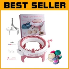 Sentro 48 Pins Knitting Machine - Row Counter & Crank Handle