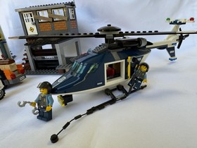 Lego City Police Lot Vehicles Helicopters Mini Figs -Incomplete 60009, 7743,7741