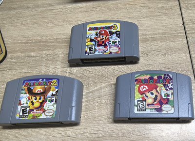Mario Party 1/2/3 N64 Video Games For Nintendo 64 Console US Stock Free Shipping