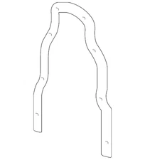 Genuine GM Crankshaft Rear Oil Seal Housing Gasket 12639249