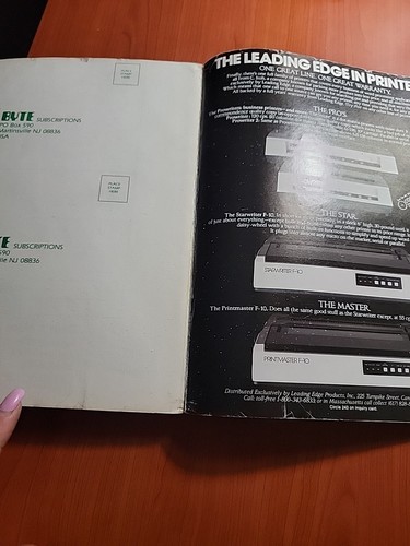Vintage Byte Magazine March 1983 : Mass Storage - Picture 9 of 9