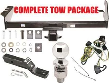 Trailer Tow Hitch For 95-03 Dodge Dakota All Styles Package w/ Wiring + 2" Ball