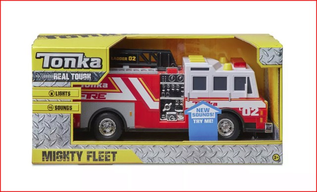 tonka mighty fleet bucket truck