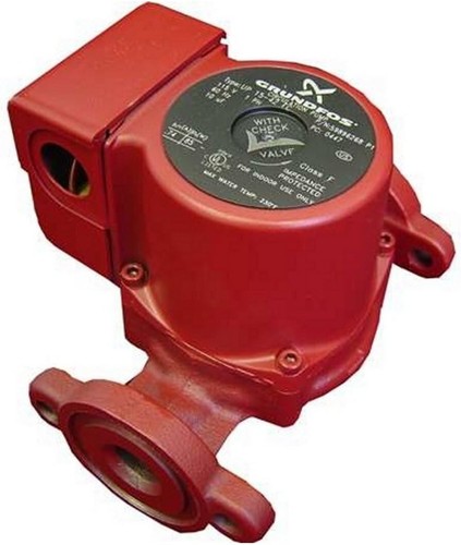 Grundfos UPS15-58FC Super Brute 3-Speed Circulator Pump, 1/25 HP, 115 volt - Picture 5 of 5