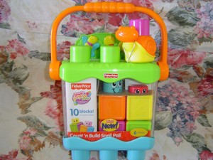 fisher price snail pail