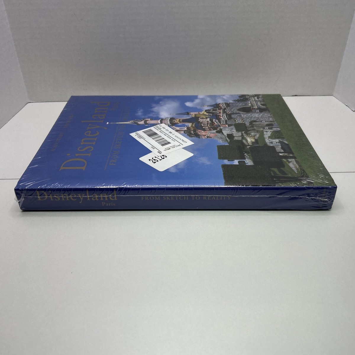 Disneyland Paris: From Sketch to Reality Hardcover Book SEALED
