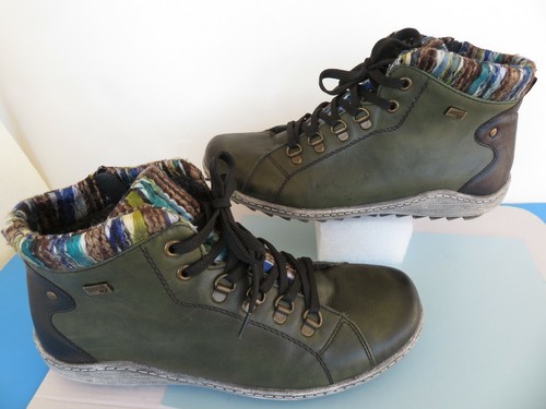rieker boots green