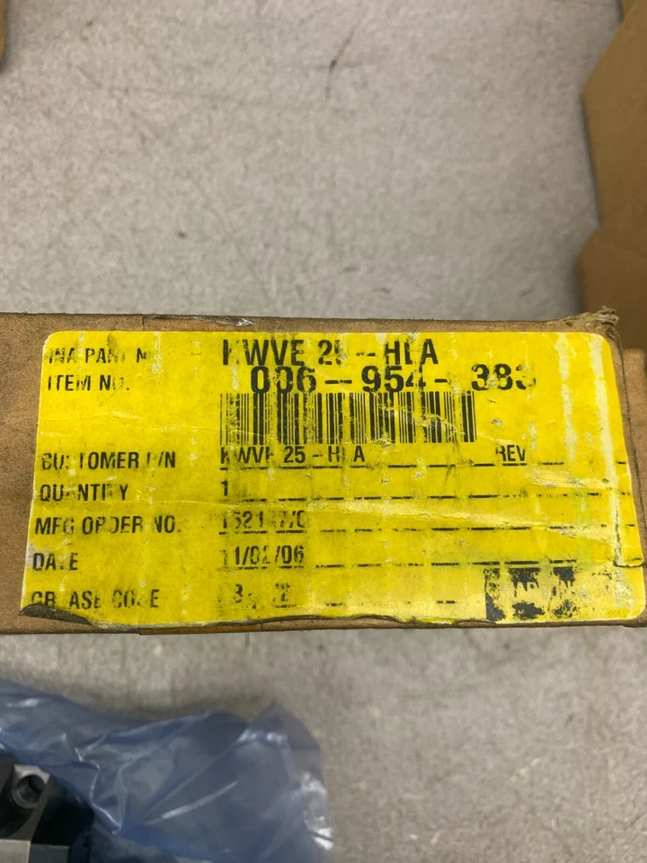 NEW IN BOX INA LINEAR BLOCK BEARING KWVE25-HLA V2 54 - Bild 2 von 4