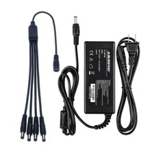 3Amp Power Adapter with 4 way splitter for Swann Cameras Charger Supply Cord PSU