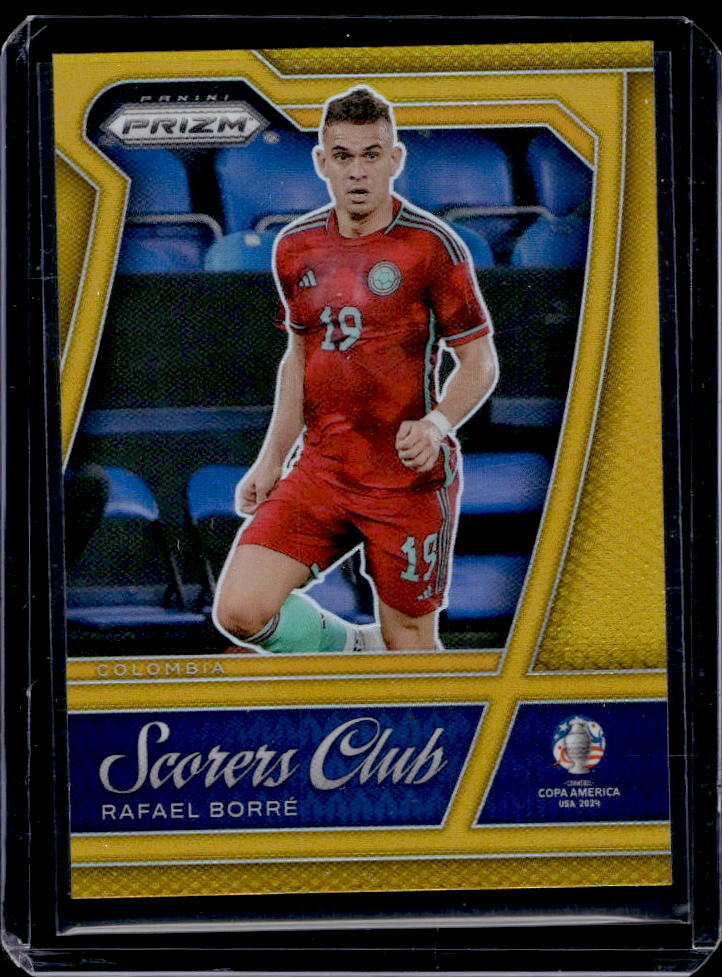 2024 Prizm Copa America Rafael Santos Borre Scorers Club Gold #6/10 #15