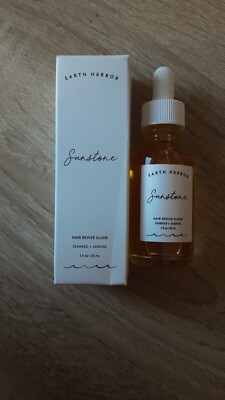 Earth Harbor ''Sunstone''  Hair Revive Elixir  Seaweed & Jasmine 30ml   Neu & OVP!
