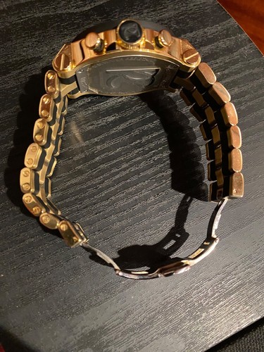 Renato Wilde Beast Men's Chronograph Watch (Gold Tone) w/ Swiss Quartz Movement - Picture 8 of 8