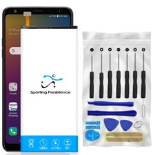 High Grade 4300mAh Rechargeable Battery Tool Set for LG Stylo 5x LM-Q720TS Phone
