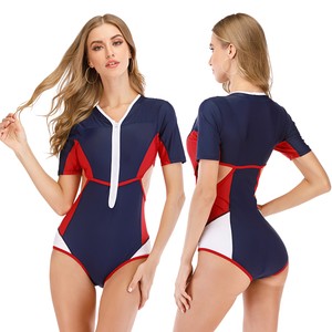 short sleeve rash guard swimsuit