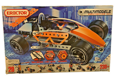 Erector Multimodels 20-in-1 Construction Set 6550E Meccano NEW 2012 Car Toy