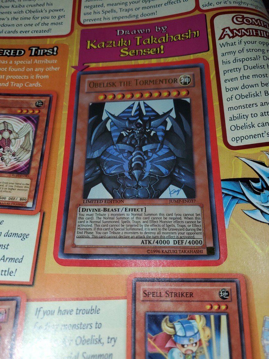 Yu-Gi-Oh! Obelisk The Tormentor - Exclusive Shonen JUMP