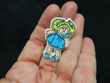 Vintage 1980's Whimsical "Cabbage Patch Kid " Hair Barrette