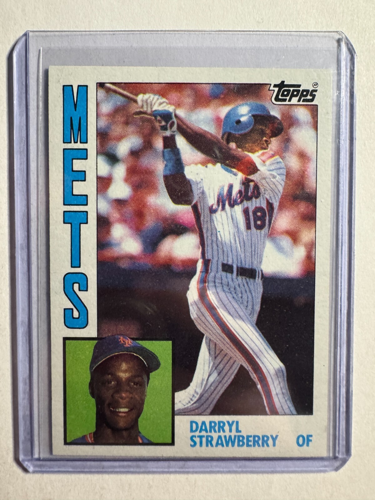 K286,587 - 1984 Topps #182 Darryl Strawberry RC
