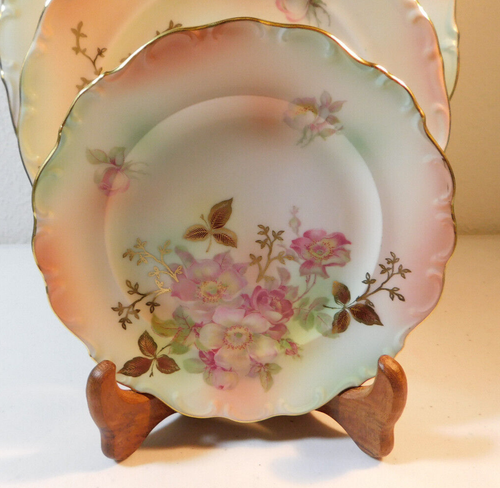 HOUSE OF GOEBEL "HGE1" MUSTER 5 TEILIGES GEDECK (S) W. GERMANY FLORAL - Bild 5 von 10