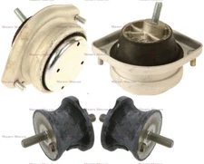 MPP647 4pc Motor Mounts fit 4.4L Engine BMW 540i 1997 - 2003 AUTO Transmission