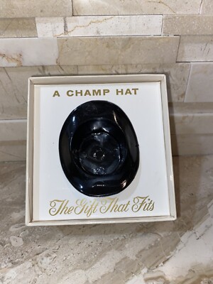 Champ Hat & Box Vintage Salesman Sample/Presentation/Advertisment 