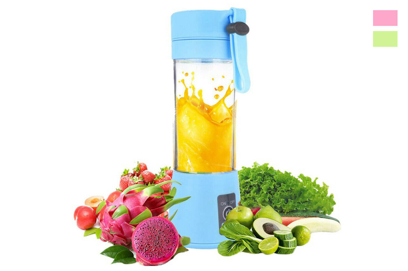 Mini Frullatore Portatile 380ml USB - Mixer Viaggio per Frullati e Succhi