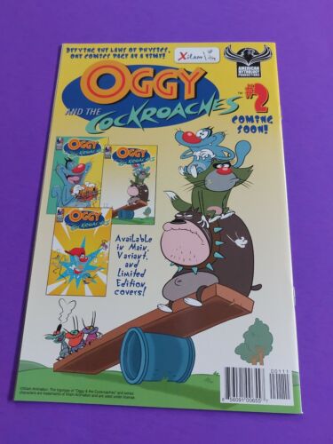 2019 OGGY AND THE COCKROACHES 1 Humor Funny NM You Tube animation | eBay