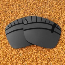 Polarized Lenses Replacement for-OAKLEY Jupiter Squared Sunglasses - Solid Black