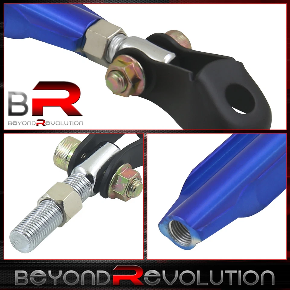 For 1994-1997 Accord LX Rear Lower Body Chassis Strut Tower Bar Brace Rod Blue Foto 2 de 3