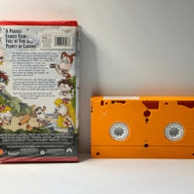 Rugrats Go Wild VHS 2003 Orange Tape Nickelodeon | eBay