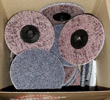 (25) 3” Scotch-Brite Roloc TR Light Grinding & Blending Disc Coarse Ceramic