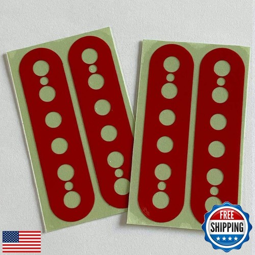 Pickup Stickers for Humbucker // Ibanez RG - Red - 第 1/3 張圖片