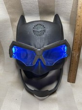 Batman Helmet Mask Costume Voice Changing Tactical Light Up Halloween Cosplay