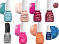 7 Colors + Top Coat Gel Polish by Geláze Chi...