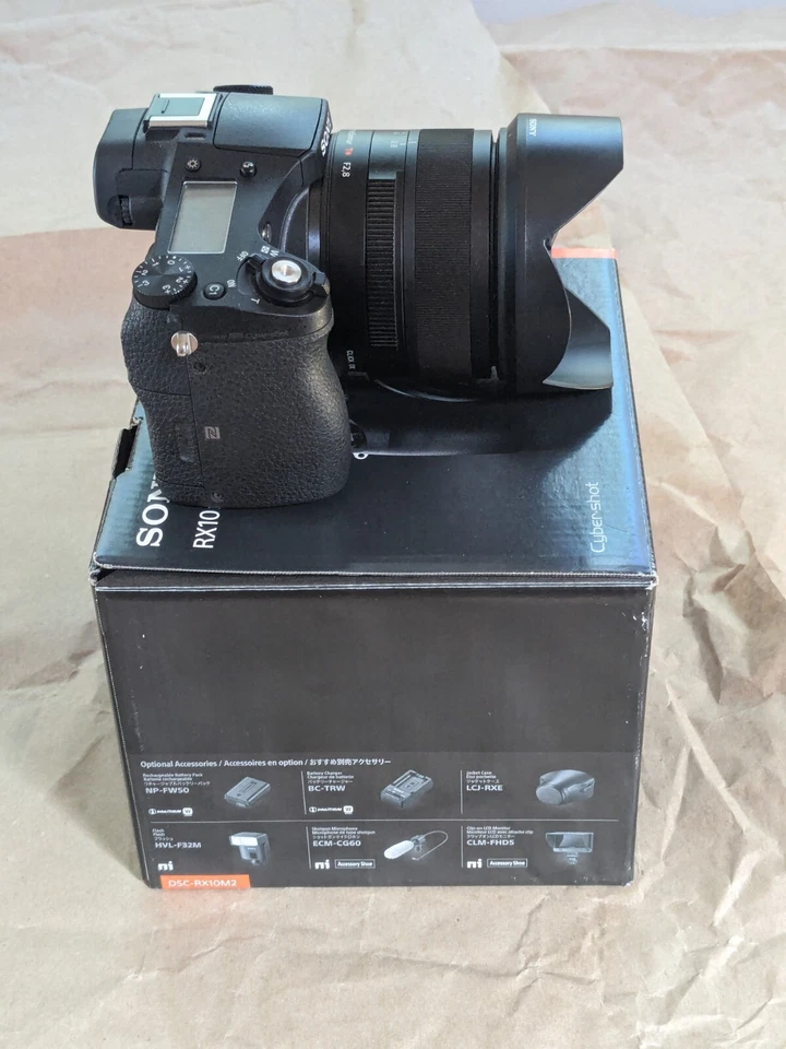 Sony Cyber-shot DSC-RX10 II 20.2MP DSC-RX10M2 Digital Camera - Black - Image 2 of 4