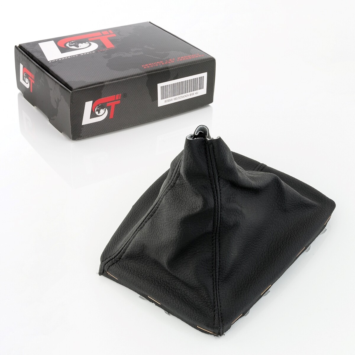 Gear shift boot for gear knob black for OPEL ASTRA H