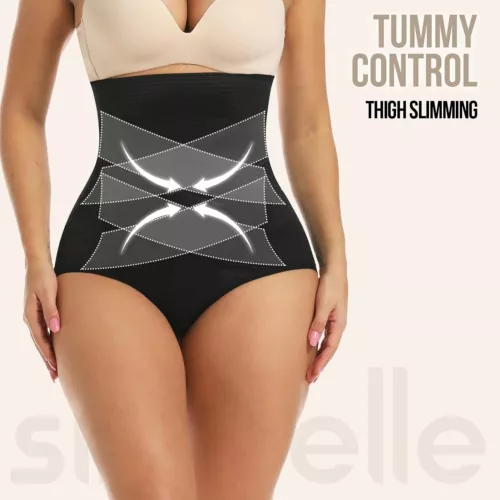 Womens Slim Shapewear Tummy Control Belly All-Day High Waisted Body Shaper Panty - Picture 4 of 23