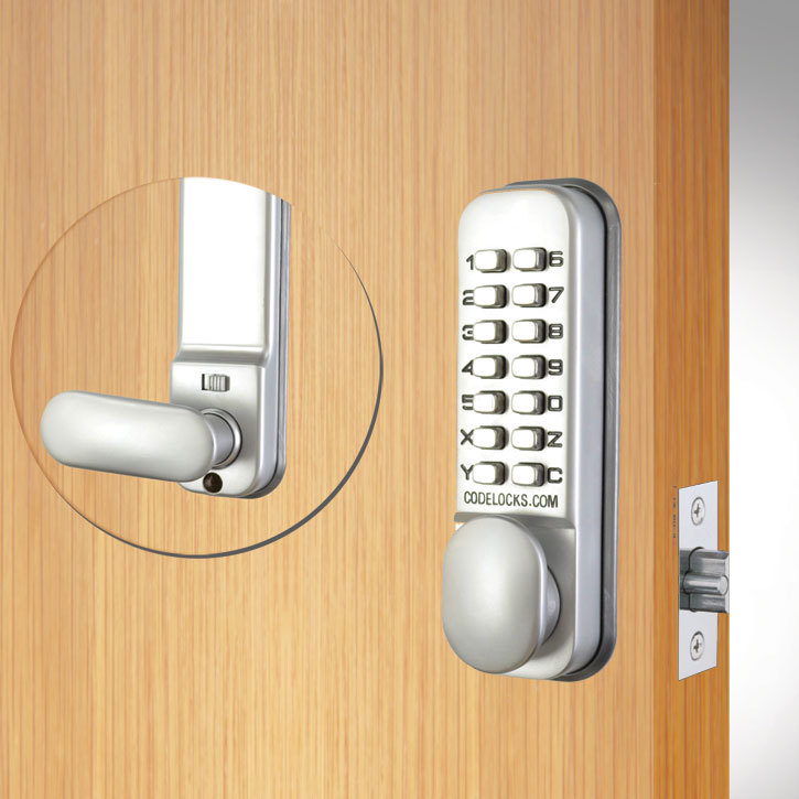 Codelocks CL155 Mortice Latch Silver (CL155-SG)