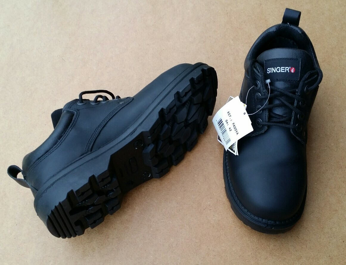 Chaussures de sécurité S3 SRC Padova Singer imperméables et antidérapantes pour chantiers