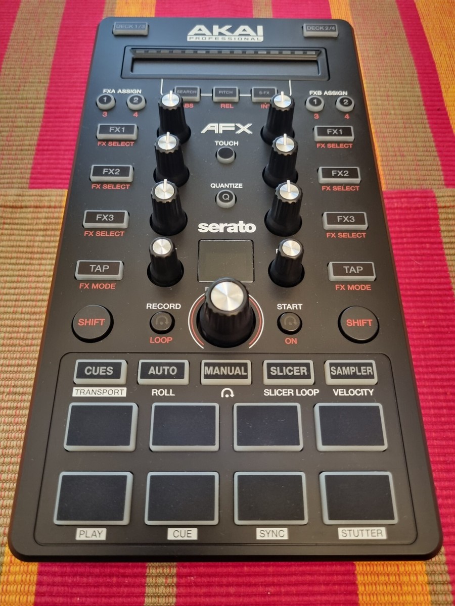 Akai Professional AMX & AFX MIDI DJ Controllers for Serato Akai Professional AMX & AFX MIDI DJ Controllers for Serato