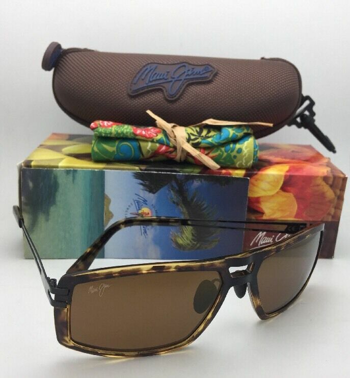 Polarized MAUI JIM Sunglasses MALIHINI MJ 702-10 Tortoise Brown w
