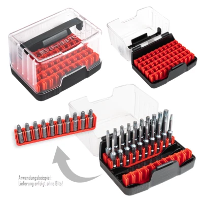 BITBOX Leerbox für 50x 1/4" Bits Aufbewahrung, Halter, Box von PB-SWISS Tools