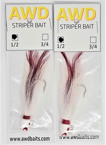 ESCA DA PESCA AWD STRIPER SORRIDENTE CODA A BOCCA APERTA 2PKS - Foto 4 di 13