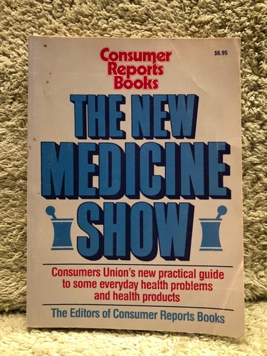 Vintage 1989 The New Medicine show by Consumer Reports-paperback