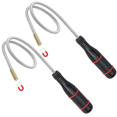 2 piezas de herramienta de recogida magnética flexible mecánica flexible