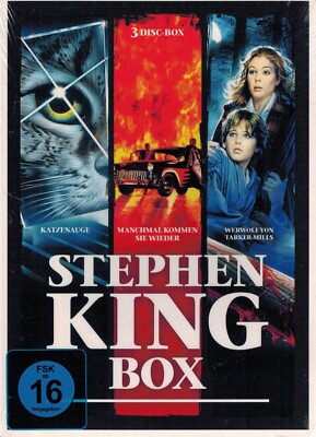 DVD-BOX NEU/OVP - Stephen King Box - 3 Disc-Box