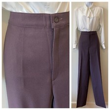 Vintage Levis Bend Over Pant Womens Straight Leg Vtg 14 Purple Trousers 29 x33